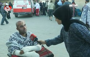 روایت مجروح فلسطینی از لحظه بمباران و شهادت 13 عضو خانواده اش+فیلم