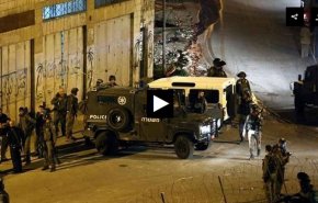 یورش مجدد نظامیان صهیونیست به شهر جنین + ویدئو 