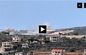 حمله صهیونیست ها به جنوب لبنان با بمب های فسفری