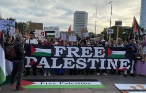 گزارش العالم از تظاهرات گسترده در ژنو در حمایت از غزه + ویدئو