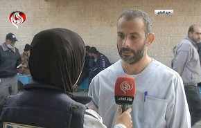 طبيب فلسطيني يناشد الأمة: اعيرونا مدافعکم لا مدامعکم 