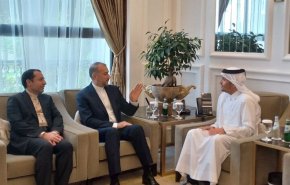 امیرعبداللهیان در دیدار با همتای قطری: زمان به ضرر آمریکا و رژیم صهیونیستی است