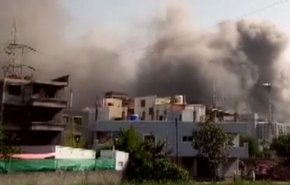 انفجار قرب سفارة كيان الإحتلال بنيودلهي والشرطة تحقق +فيديو