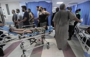 فیلمی از آواز خواندن پزشکان و پرستاران در بیمارستانی در نوار غزه