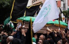 گزارش خبرنگار العالم از مراسم تشییع شهید العاروری در بیروت