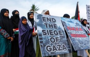مردم اندونزی با برگزاری تجمع اعتراضی خواستار پایان محاصره غزه شدند+ تصاویر
