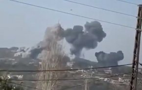 جنگنده‌های صهیونیستی جنوب لبنان را بمباران کردند+ ویدیو