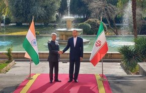 وزير الخارجية الايراني يستقبل نظيره الهندي