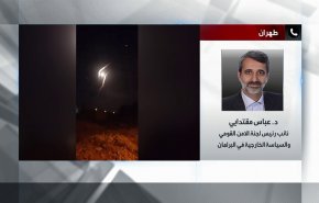 مقتدايي: الضربة الإيرانية الصاروخية متوافقة مع القواعد والمواثيق والقوانين الدولية