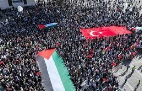 ویدیو؛ گزارش العالم از تظاهرات مردم ترکیه علیه جنایتکاران صهیونیست/ کاهش 50 درصدی مبادلات تجاری آنکارا با تل آویو