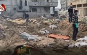 گزارش با زیرنویس فارسی؛ مردگان هم از جنایات اسراییلی ها در امان نیستند+ ویدیو