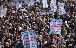 راهپیمایی‌ گسترده در یمن حمایت از مردم مظلوم غزه
