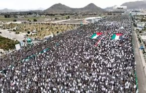 گزارش العالم از تظاهرات عظیم مردم یمن در حمایت از غزه+ویدئو