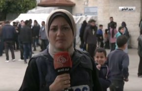 حرکات بامزه پسربچه فلسطینی هنگام گزارش خبرنگار العالم + فیلم