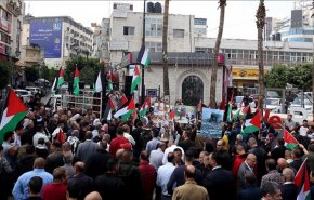  تظاهرات گسترده در کرانه باختری در محکومیت جنگ علیه غزه