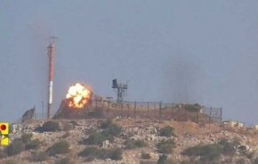 حمله موشکی حزب الله به پایگاه نظامیان صهیونیست