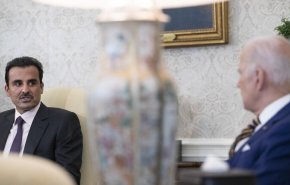 أمير قطر والرئيس الأمريكي يبحثان تطورات الأوضاع في غزة