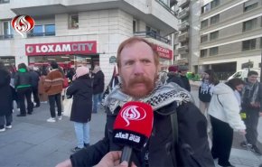 اليهود في باريس يتظاهرون ضد المجازر الاسرائيلية في غزة 