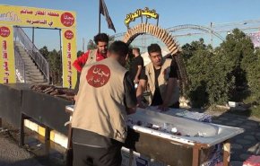 گزارش العالم از ایستگاه افطاری روزه داران در ناصریه عراق+ ویدیو