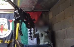 بالفيديو ..مشاهد من داخل العقد القتالية لنخبة سرايا القدس في لواء شمال غزة