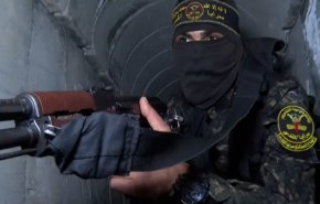 استقرار نیروهای کماندوی سرایا القدس در تونل‌های شمال غزه+ فیلم