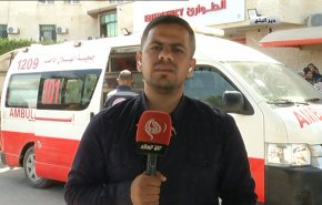 فيديو خاص: 7000 فلسطيني محاصرون في معهد قرب مجمع الشفاء 