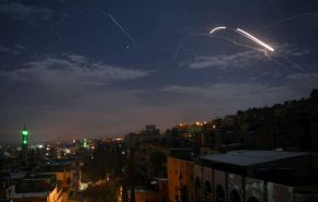 مقابله پدافند هوایی سوریه با تجاوز جنگنده‌های صهیونیستی 

