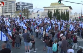 الإسرائيليون يحاصرون مقر الكنيست والحكومة في مدينة القدس المحتلة