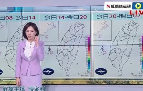 فيديو/شاهد ما فعلته مذيعة تايوانية لحظة الزلزال العنيف