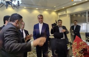 افتتاح بخش جدید کنسولگری سفارت جمهوری اسلامی در دمشق با حضور وزیر خارجه + تصاویر و فیلم 
