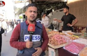 مهیا شدن فلسطینیان برای عید فطر علی‌رغم حملات اشغالگران  