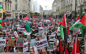 فریادهای ضد اسرائیلی بار دیگر در شهرهای مختلف انگلیس طنین انداخت
