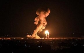 اصابت چند موشک به مناطقی در فلسطین اشغالی + فیلم
