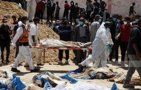 انتشال جثامين 310 شهداء من 3 مقابر جماعية في خان يونس
