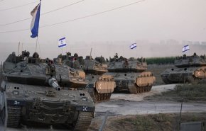 حشود دبابات وعربات مدرعة للاحتلال ضخمة على الحدود مع جنوب غزة