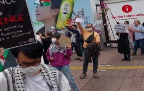 نشطاء في اليابان ينظمون تظاهرة للمطالبة بالحرية لفلسطين