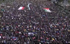 راهپیمایی میلیونی یمنی‌ها در همبستگی با ملت فلسطین در باریکه غزه + فیلم