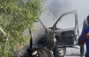 4 شهید در حمله پهپادی رژیم صهیونیستی به یک خودرو در جنوب لبنان+ ویدیو