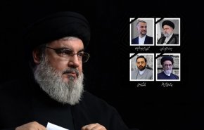 سخنرانی نصرالله به مناسبت بزرگداشت رئیس جمهور شهید ایران و همراهانش