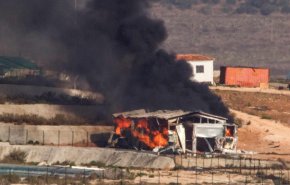 فيديوخاص: حزب الله يشعل النيران في مواقع الاحتلال 