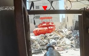 كتائب القسام تنشر مشاهد من استهداف دبابة 