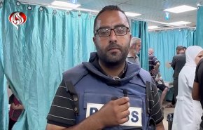 فيديو خاص: تكدس الجرحى على أرض مستشفى شهداء الأقصى