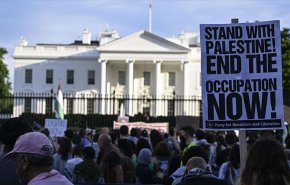 معترضان در آمریکا خواستار توقف حمایت‌های دولت واشنگتن از رژیم صهیونیستی شدند