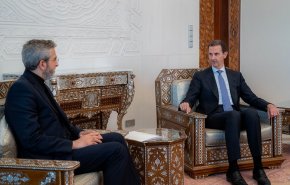 باقري كني يلتقي بشار الأسد في دمشق