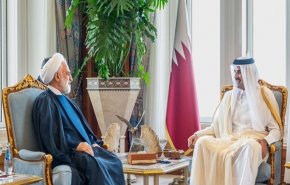 رئیس قوه قضائیه با امیر قطر دیدار کرد