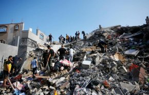 گزارش العالم از کاهش شدت حملات صهیونیستها در مناطق مرکزی باریکه غزه + فیلم 