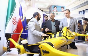 إيران تزيح الستار عن طائرة الرش الزراعية بدون طيار