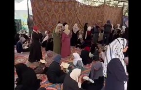 بالفيديو..300 حافظ وحافظة في قطاع غزة يسردون القرآن في يوم عرفة