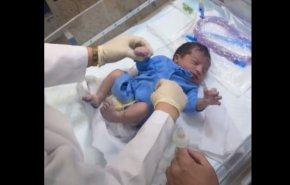 بالفيديو.. أول حالة ولادة في مشعر عرفات لعام 2024