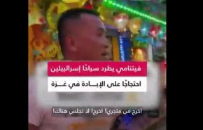 شاهد.. ماذا فعل صاحب مطعم فيتنامي مع سياح صهاينة 